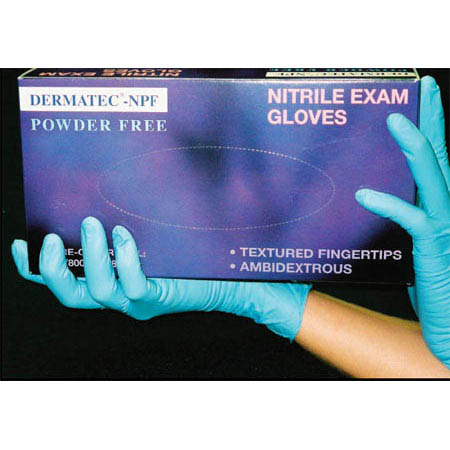 Nitrile Exam Gloves funeral supply sundries