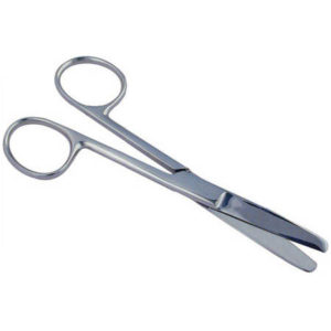 Scissors - Operating Double Blunt funeral supply instruments