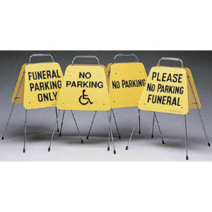 Traffic Signs funeral supply