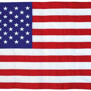 american flags in a variety of sizes